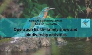 Operation Earth- family show and biodiversity activities | Sidmouth Biodiversity Festival