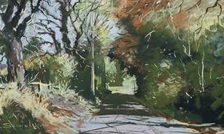 Steve Hall. Landscapes in Pastel.