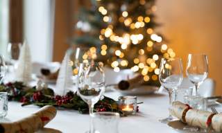 Festive private dining at Cowley Manor