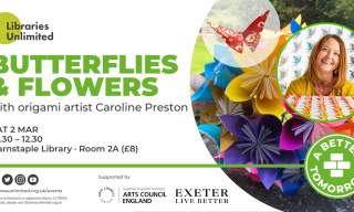 Butterflies & Flowers with origami artist Caroline Preston