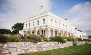 Restaurant at Lympstone Manor Hotel and Vineyard