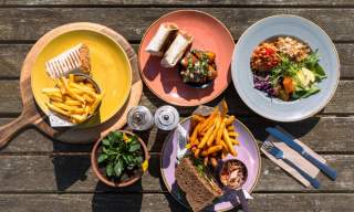 The Ox Shed Restaurant at Cotswold Farm Park