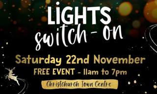 Christchurch Christmas Lights Switch On