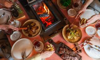 Dining at BULL Burford