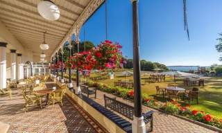 Restaurant at Langstone Cliff Hotel