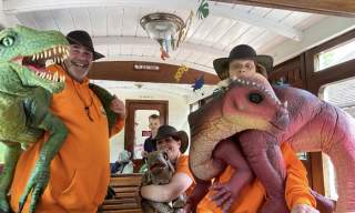 Rails & Dinosaur Scales (Dino Days at Woody Bay Station)