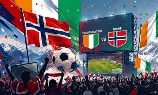 VM 16-delsfinale: Elfenbenskysten-Norge