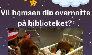Tør bamsen din å overnatte på biblioteket?