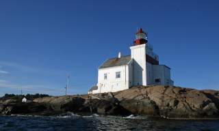 Fyrferie på Lyngør fyr