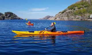 Kayaking on Hidra