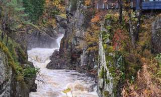 Høståpent på Norsk Villakssenter - Kvåsfossen