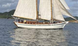 Seilas med Skonnerten AIDA fra Arendal til Farsund