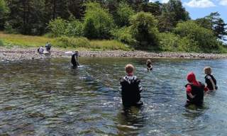 Lær å fiske med strandnot