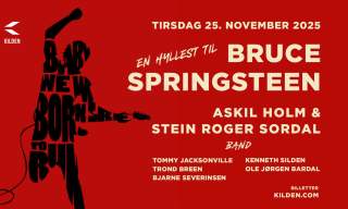 En hyllest til Bruce Springsteen med Askil Holm og Stein Roger Sordal og Band