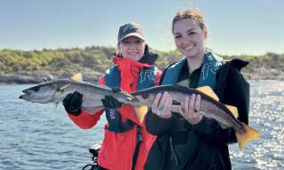 Meeresangeln vom Boot in Kristiansand