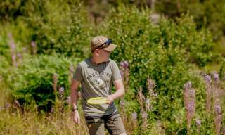 Frisbee golf in Bortelid