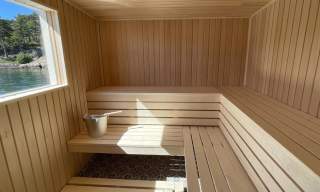 Badstubåt ved Hilda Larsen