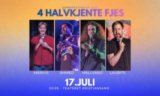 Sommerstandup med Fire halvkjente fjes