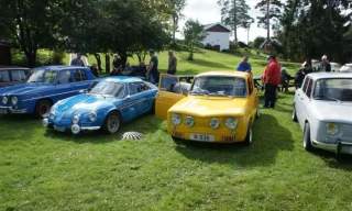 Motorhistorisk høstfest i historiske omgivelser