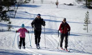 Langlaufloipen in Brokke