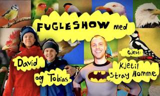 Fugleshow med David og Tobias!