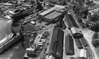 Båtene, byen og folka på verftet