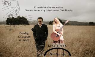 Et musikalsk reisebrev mellom Elisabeth Sannerud og fiolinvirtuosen Chris Murphy.