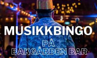 MUSIKKBINGO PÅ BAKGÅRDEN