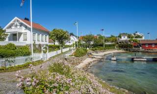 Sykkeltur på Tromøy utenfor Arendal