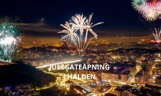 Julegateåpning i Halden