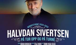 Halvdan Sivertsen - På tur opp og på turné