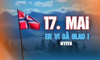 17. mai på HYTTA