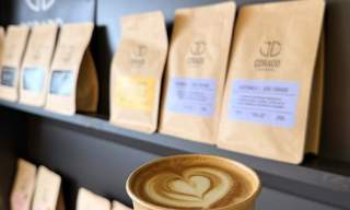 Åpning av Corado PopUp Kaffebar i Mandal