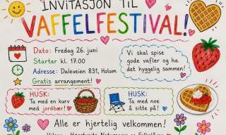 Vaffelfestivalen 2026 i Holum