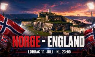 Fotballfest Fredriksten festning | Norge vs England