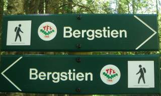 Tistedal - Bergstien