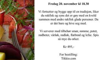 Rakfisklag 2026 på Kastellet