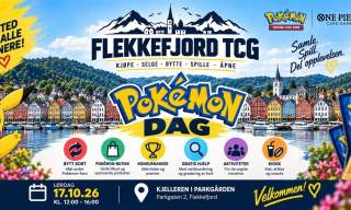 Pokémon-dag i Flekkefjord for barn, unge, familier og samlere!