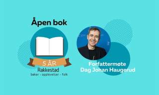 Åpen bok 2026 - Forfattermøte Dag Johan Haugerud