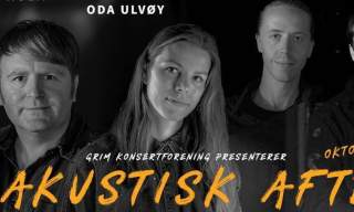 Akustisk Aften på Grim Kulturbryggeri i Kristiansand Billett til Akustisk Aften på Grim Kulturbryggeri i Kristiansand