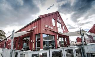 Cafe Verftet i Ny-Hellesund