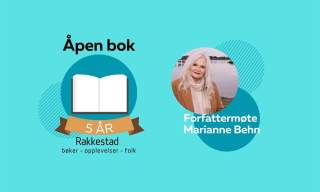 Åpen bok 2026 - Forfattermøte Marianne Behn