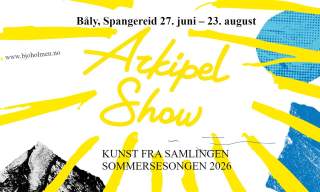 Åpning av Arkipel Show på Bjoholmen, Båly