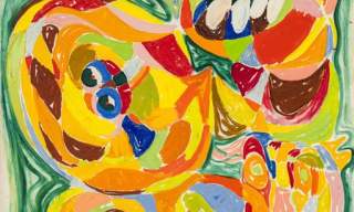 Familieverksted i Kunstsilo: Fra krusedull til kunstverk