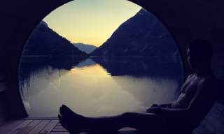 Auga - Sauna in Lærdal