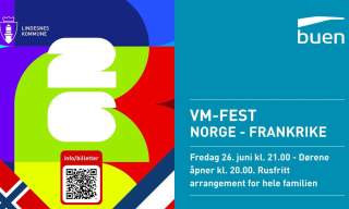 VM-fest: Norge - Frankrike på Buen Kulturhus