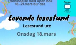 Levende eventyrstund på biblioteket - en del av Åpen bok 2026