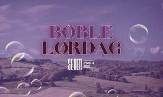 Boblelørdag på Se Det! Pianobar
