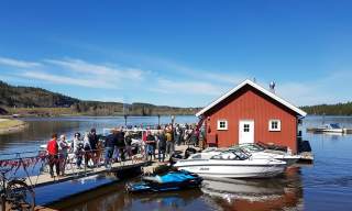 Sluseporten Båtcafe, Ørje