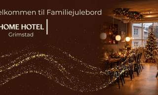 Familiejulebord hos Home Hotel Grimstad